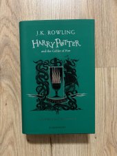 kniha Harry Potter and the Goblet of Fire 20th anniversary edition - Slytherin, Bloomsbury 2020