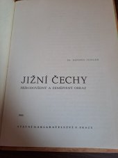 kniha Jižní Čechy přírodovědný a zeměpisný obraz, Státní nakladatelství 1945