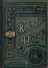 kniha Batovcův almanach: Politický kalendář a adresář 1915 schematismus a statistika, F.B.Batovec 1915