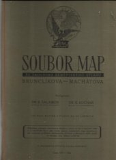 kniha Soubor map ze školního zeměpisného atlasu Brunclíkova-Machátova, Neubert a synové 1947