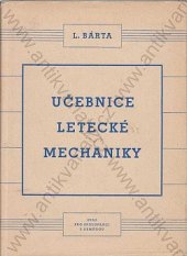 kniha Učebnice letecké mechaniky, Svazarm 1955