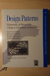 kniha Design Patterns Elements of Reusable Object-Oriented Software, Addison-Wesley 1995