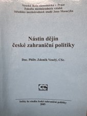 kniha Nástin dějin české zahraniční politiky, Oeconomica 2005