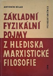 kniha Základní fyzikální pojmy z hlediska marxistické filosofie, SPN 1965