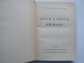 kniha Duch a srdce přírody, Vesmír 1939