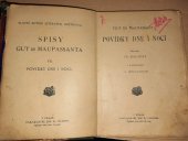 kniha Povídky dne i noci, Jos. R. Vilímek 1910