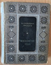 kniha Nedokončená píseň román, Českomoravské podniky tiskařské a vydavatelské 1926