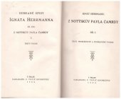 kniha Z notýskův Pavla Čamrdy. Díl 2, F. Topič 1923