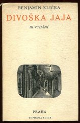 kniha Divoška Jaja román, Topičova edice 1943