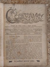 kniha Červánky. Časopis pro šíření osvěty a hájení pravdy. Ročník XIV. 1902, Kamil Halbicht 1902