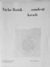 kniha Václav Boštík Osmdesát kreseb : [Kat. výstavy], Roudnice nad Labem květen - červen 1993, Galerie moderního umění 1993