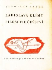 kniha Ladialva Klímy filosofie češství, Jan Pohořelý 1945