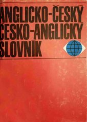 kniha Anglicko-český a česko-anglický slovník, SPN 1987