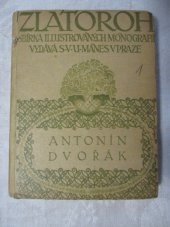 kniha Antonín Dvořák, Spolek výtvarných umělců Mánes 1929