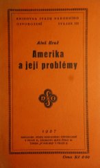 kniha Amerika a její problémy, Svaz národního osvobození 1937