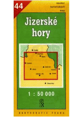 kniha Jizerské hory [kartografický dokument] 1:50000, Kartografie 1996