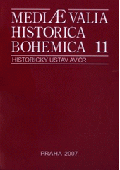 kniha Mediaevalia Historica Bohemica., Historický ústav 2007