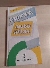 kniha Evropa [kartografický dokument] autoatlas, Kartografie 1992