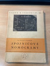 kniha Spojnicové nomogramy, Jednota československých matematiků a fysiků 1946