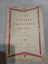 kniha Stát a církev v sovětském Rusku, Sociální Demokrat 1926