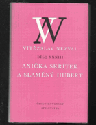 kniha Anička skřítek a Slaměný Hubert, Československý spisovatel 1979