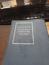 kniha Současná literatura polská, Jan Laichter 1936