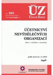 kniha Účetnictví nevýdělečných organizací zákon, vyhláška, standardy : podle stavu k 1.2.2012, Sagit 2012