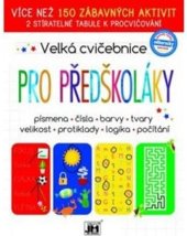 kniha Velká cvičebnice pro předškoláky, Jiří Models 2020