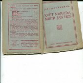 kniha Květ národa Mistr Jan Hus, Svoboda 1922