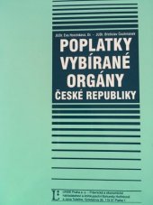 kniha Poplatky vybírané orgány České republiky, Linde 1999