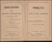 kniha Prokletá Díl 1 Román., K. Vačlena 1884