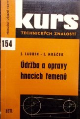 kniha Údržba a opravy hnacích řemenů, SNTL 1972