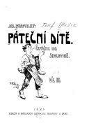 kniha Páteční dítě. Díl 3, - Čepáček na ševcovině, Občanská tiskárna 1921