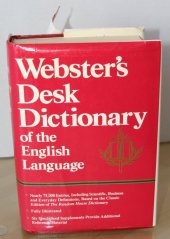 kniha Webster's Desk Dictonary, Gramercy Books 1990