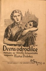 kniha Dcera odrodilce Román ze života hraničářů , Melantrich 1933