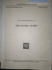 kniha Mechanika zemin, Akademické nakladatelství CERM 2007