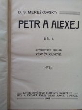 kniha Petr a Alexej 1., Karel Stan. Sokol 1908