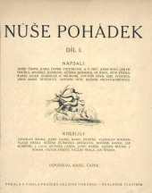 kniha Nůše pohádek. Díl I, Pražská akciová tiskárna 1918