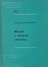 kniha Mozek a tělesné tekutiny, SZdN 1963