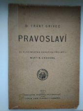 kniha Pravoslaví, Velehradská Akademie 1921