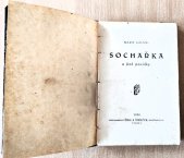 kniha Sochařka a jiné povídky, Šolc a Šimáček 1930