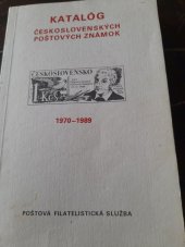 kniha Katalóg československých poštových známok 1970-1989, Pofis 1989