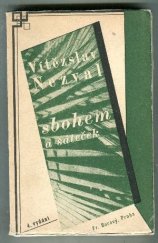 kniha Sbohem a šáteček Básně z cesty : [1933], Fr. Borový 1946