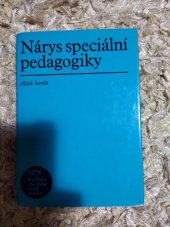 kniha Nárys speciální pedagogiky, SPN 1980