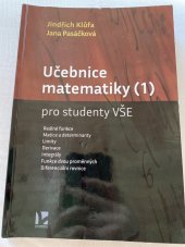 kniha Učebnice matematiky (1) pro studenty VŠE, Ekopress 2023