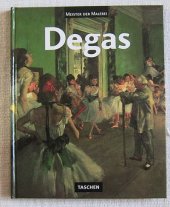 kniha Edgar Degas monografie, německy, Taschen 1995