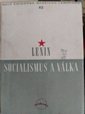 kniha Socialismus a válka [Stanovisko SDDSR k válce], Svoboda 1951