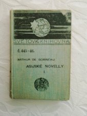 kniha Asijské novely. I, - Tanečnice ze Šamachy., J. Otto 1905