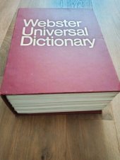 kniha Webster Universal Dictionary Unabridget International Edition, Harver Publishing 1968