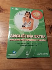 kniha Angličtina extra. Videokurz pro začátečníky a pokročilé . 4xDVD , LANGMaster 2008